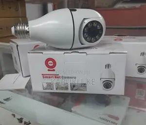 Wireless Wifi Bulb Camera Night Vision PTZ Bulb Camera