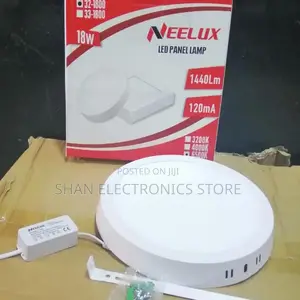 Round SURFACE Ceiling Panel Down Light Daylight 18 Watts at 