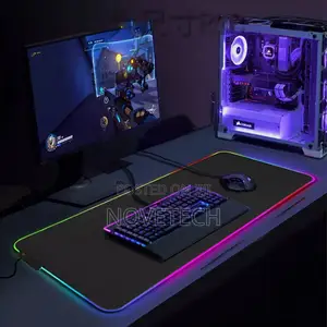 Anti-Slip Gaming Mouse Mat Desk PC Laptop Keyboard Pad UK