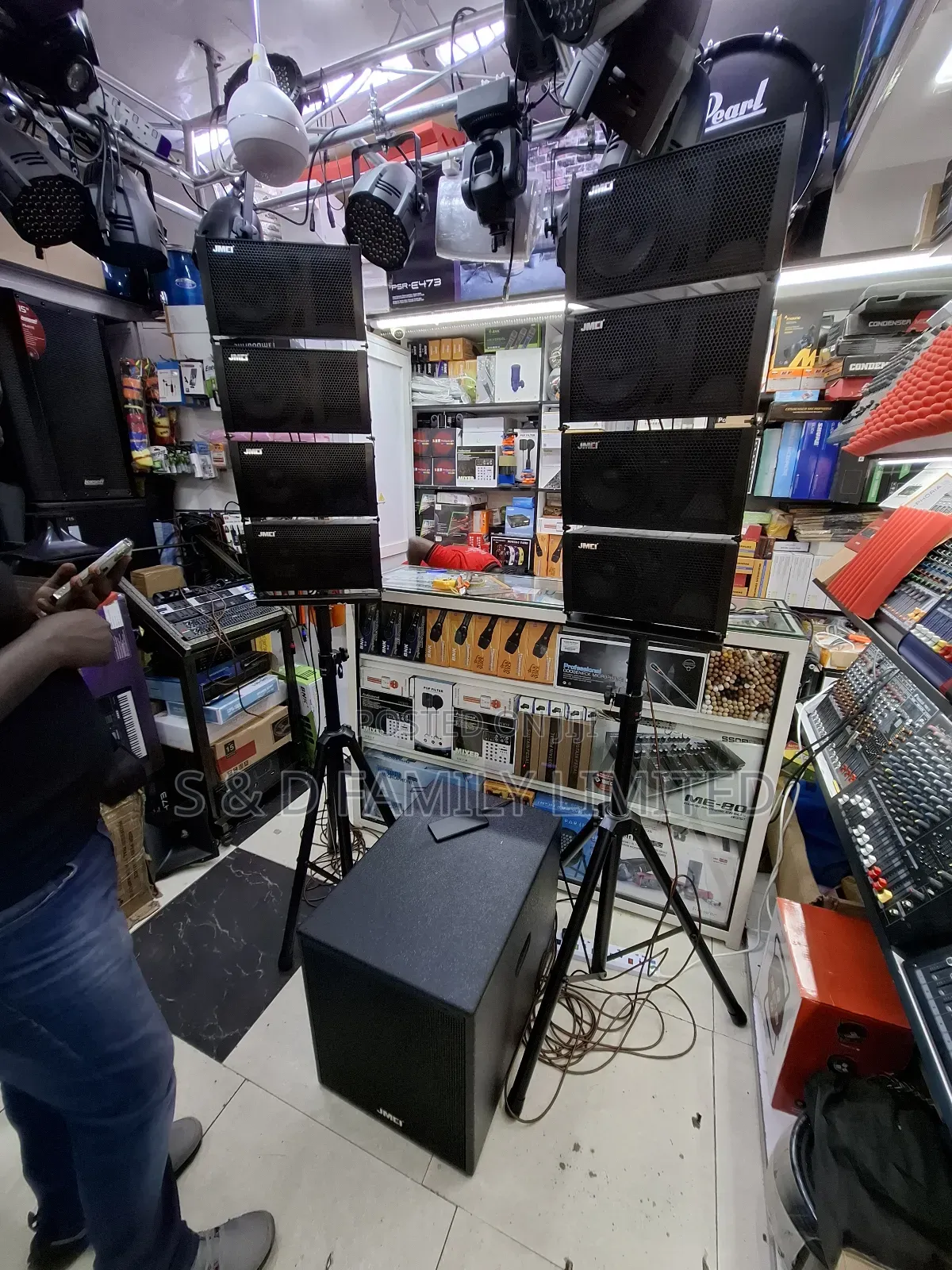 Mini Line Array Speakers
