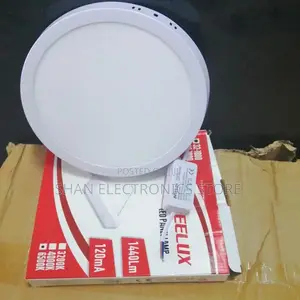 Round SURFACE Ceiling Panel Light Daylight Cool White Lamp