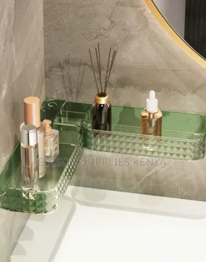Bathroom Corner Shelf Punch Free Bathroom Storage Shelf