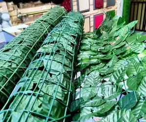 Dark Green Fences Balcony Decoration