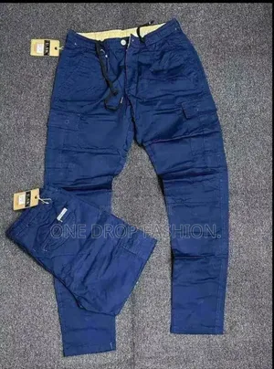 Navy Blue Cargo Pants.