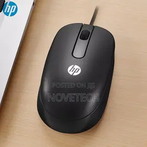 HP M10 Wired USB Mouse - Black