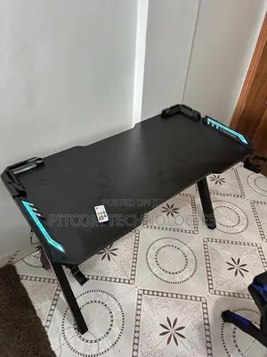 Gaming Table With Lighting. Free Mousepad