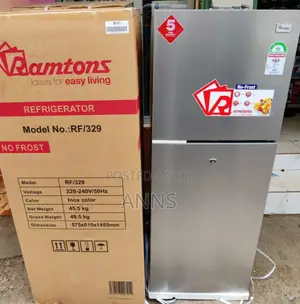 Ramtons 188llitres Double Door No Frost Refrigerator
