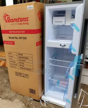 *Ramtons Fridge Double Door 188litres No Frost