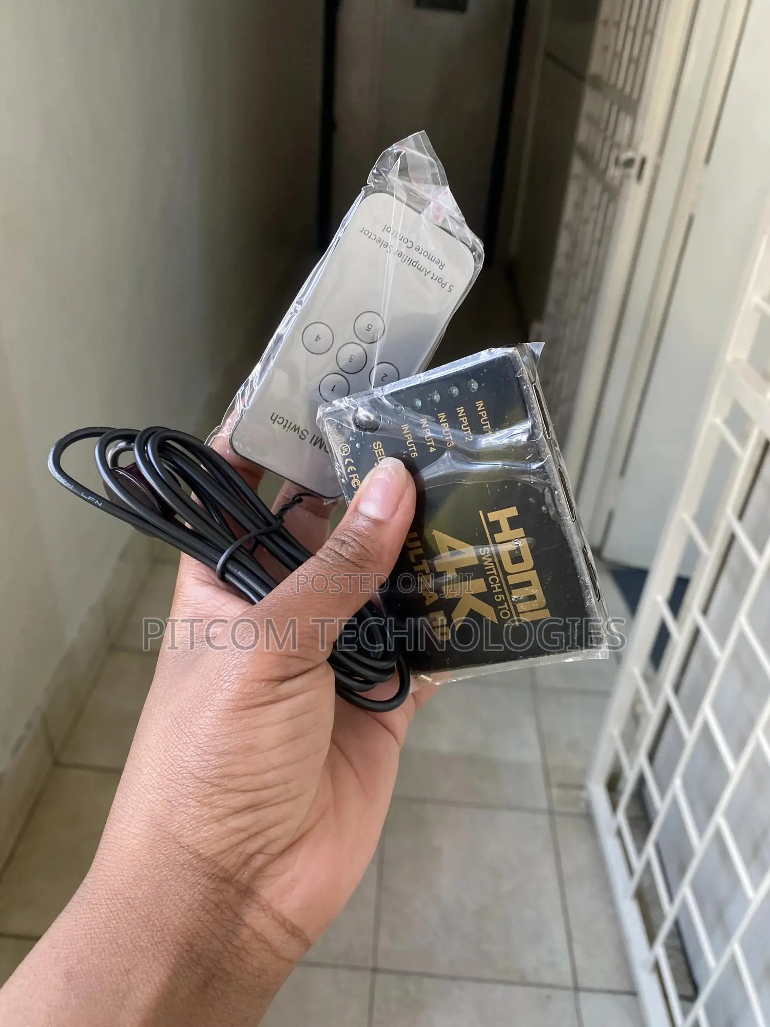 Hdmi 5x1 5 Port Switch/Switcher With Ir Remote