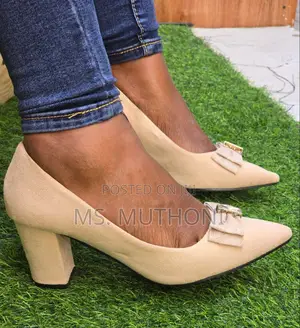 Ladies Block Heels Shoes 37-41