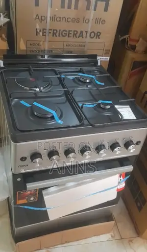 Mika 60×60 Cm Standing 3+1 Cooker