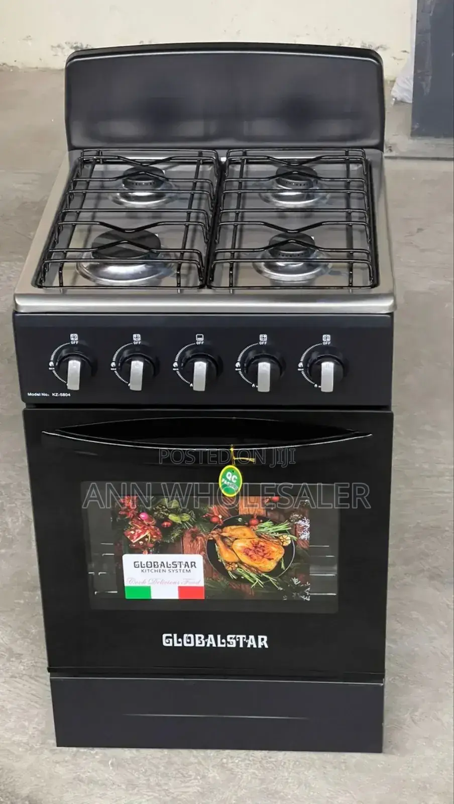 Black -Globalstar Full Cooker GC,-6