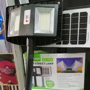 New at 200W Solar Street Lamp CCLAMP With Motion Sensor CL-112