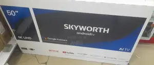 Skyworth 50" UHD Frameless Android Television