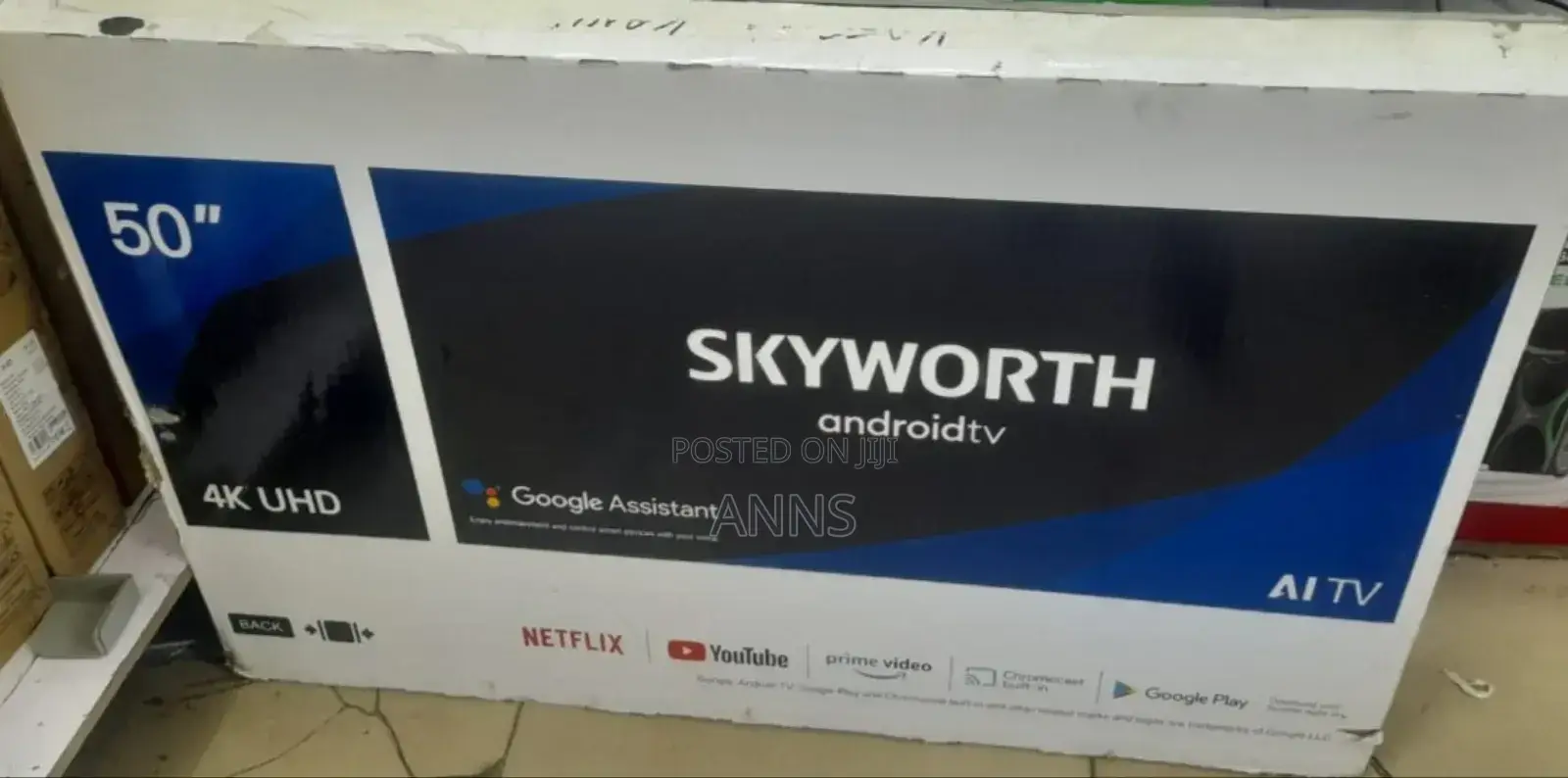 Skyworth 50" UHD Frameless Android Television
