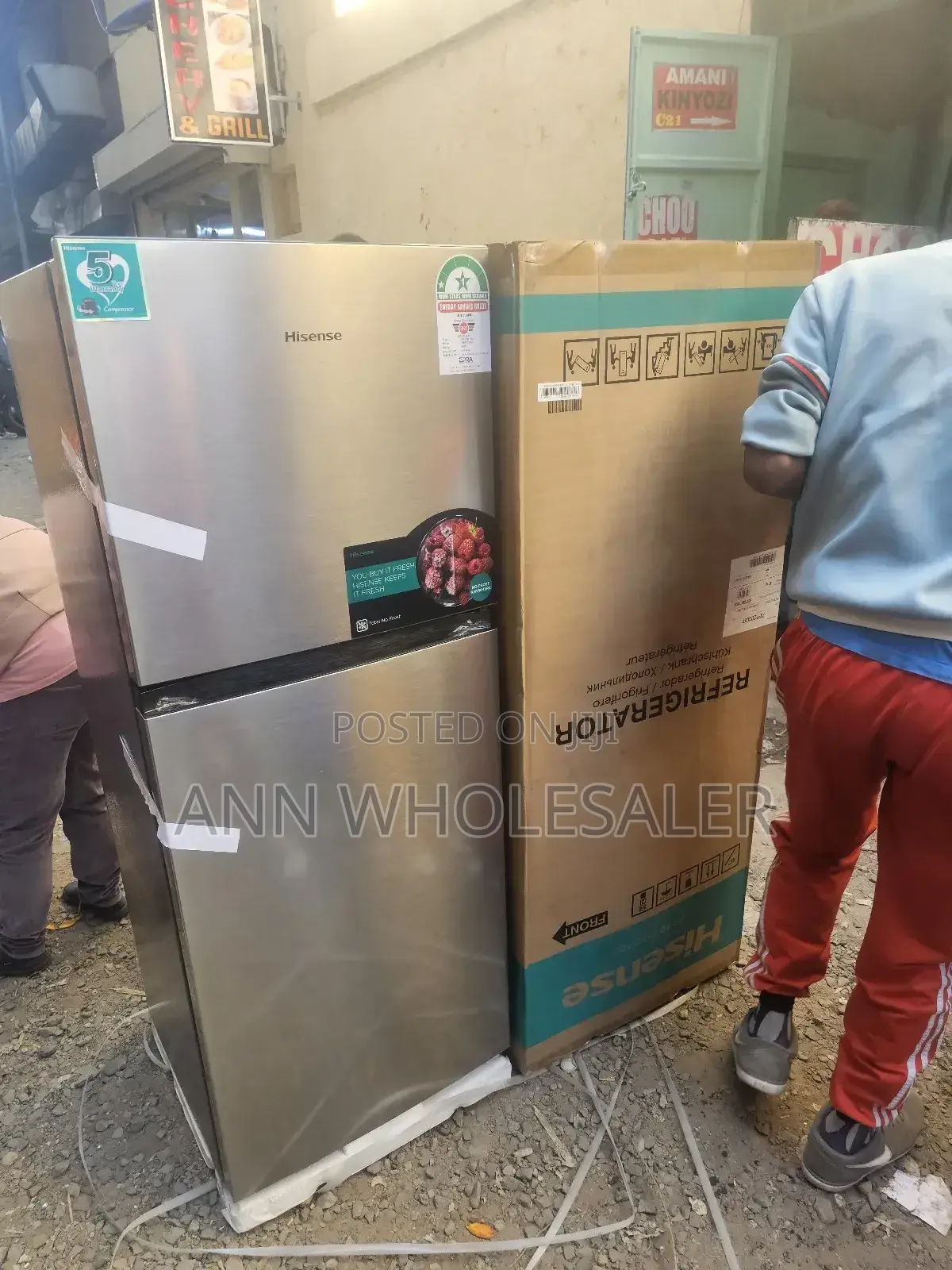 Hisense 203litres Non Frost Fridge