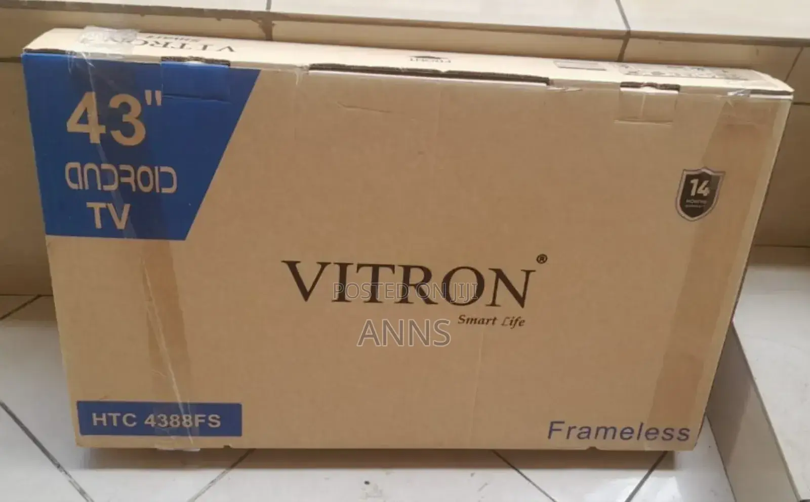 Vitron 43 Inch Smart ~ Frameless Android Tv