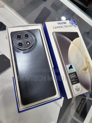 Tecno Camon 30S Pro 256 GB Black