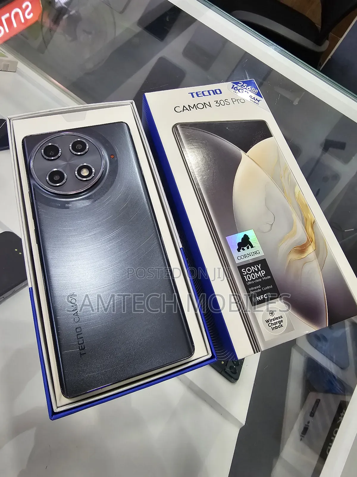 Tecno Camon 30S Pro 256 GB Black