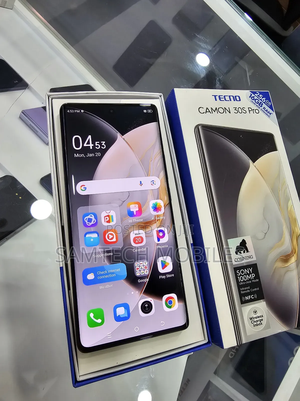 Tecno Camon 30S Pro 256 GB Black