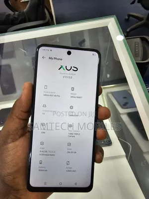 Infinix Hot 40 Pro 256 GB Gray