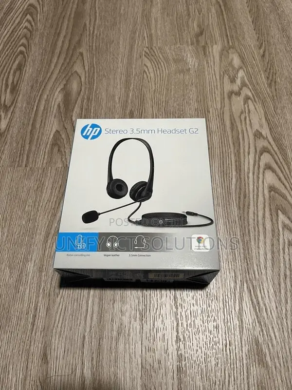 HP Stereo USB Headset Black – (T1A67AA)