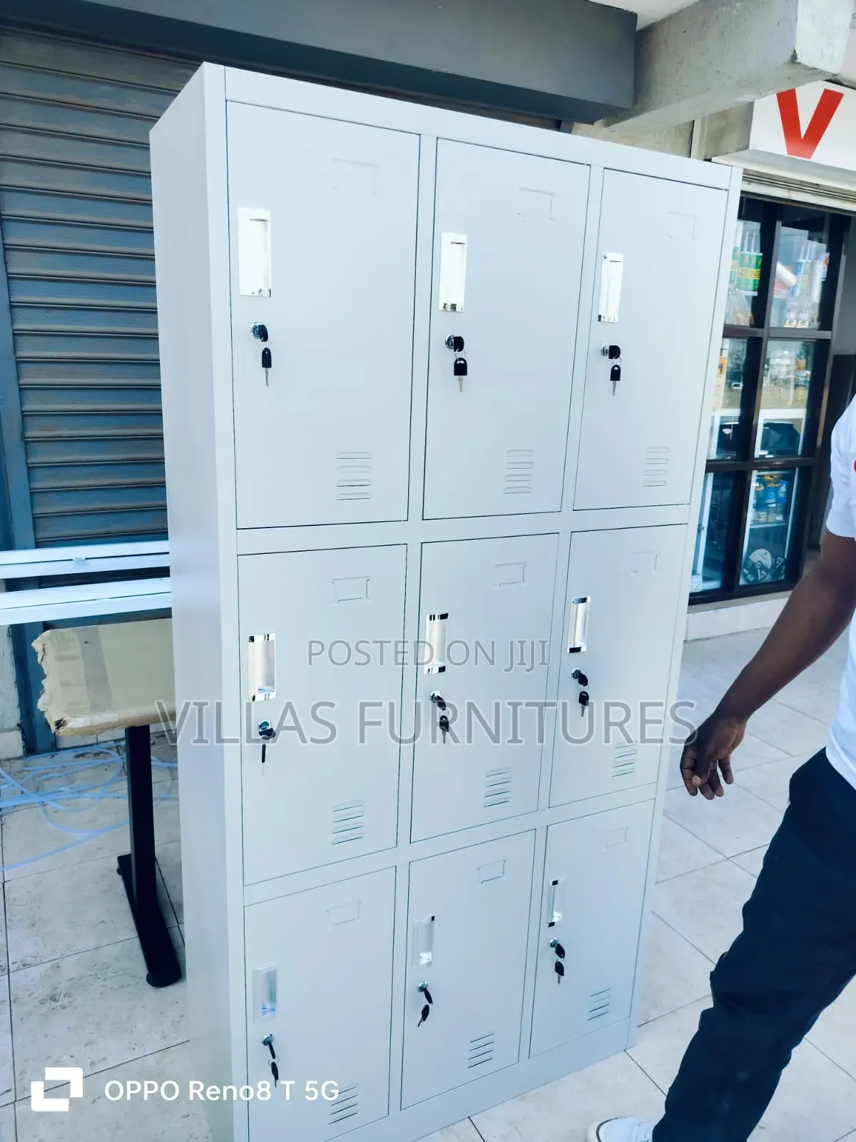 9 Door Eunique File Cabinet