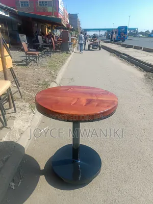 Round Wooden Restaurant Table ,