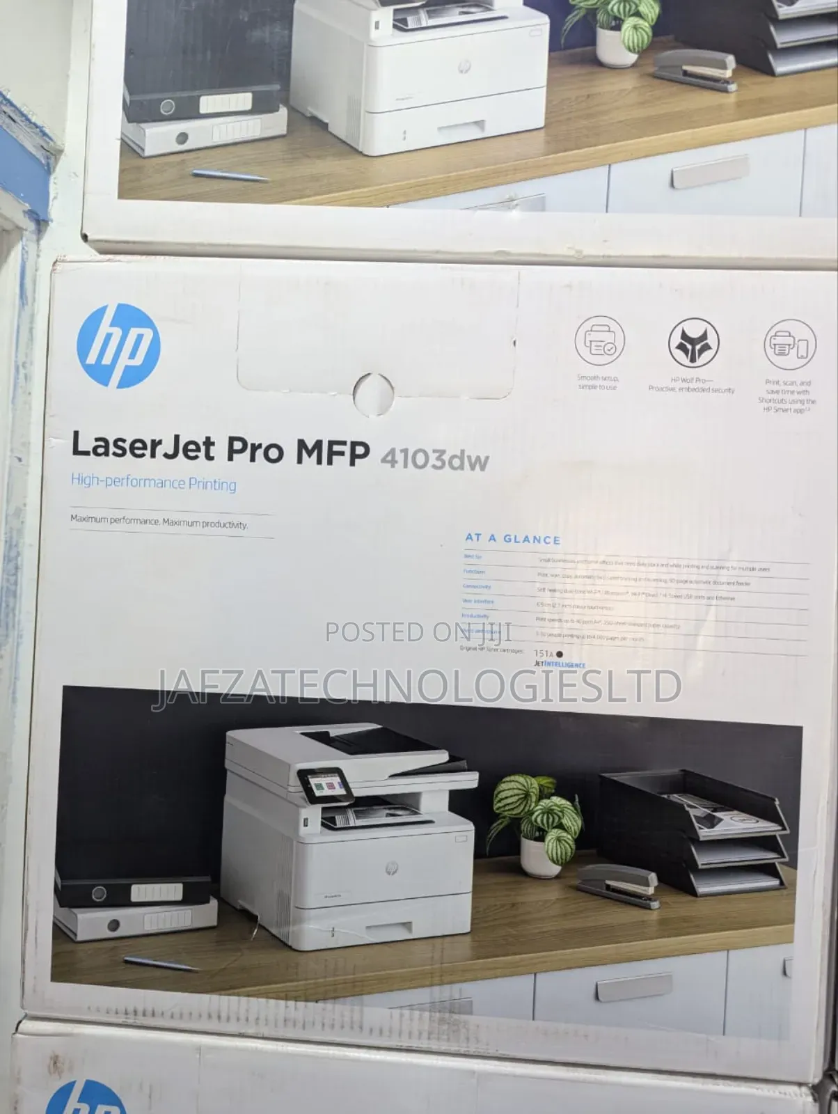 HP Laserjet Pro MFP 4103dw Printer!! 4103dw