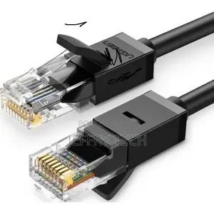 Ugreen 20158-Nw102 Cat 6 U/Utp Lan Cable 0.5M (Black)