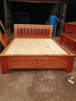 Pure Mahogany Wood Bed
