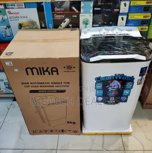Mika Washing Machine Top Load Single Tub 6kgs