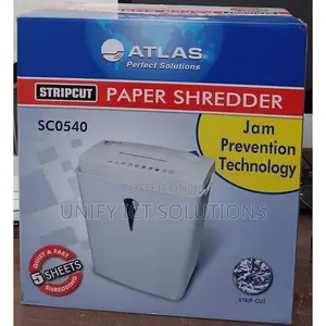 Atlas SC0540 Straight Cut Paper Shredder