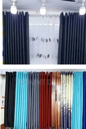 Window and Door Themed Curtains and Sheer