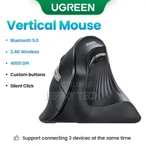 UGREEN MU008 Ergonomic Bluetooth Wireless Vertical Mouse