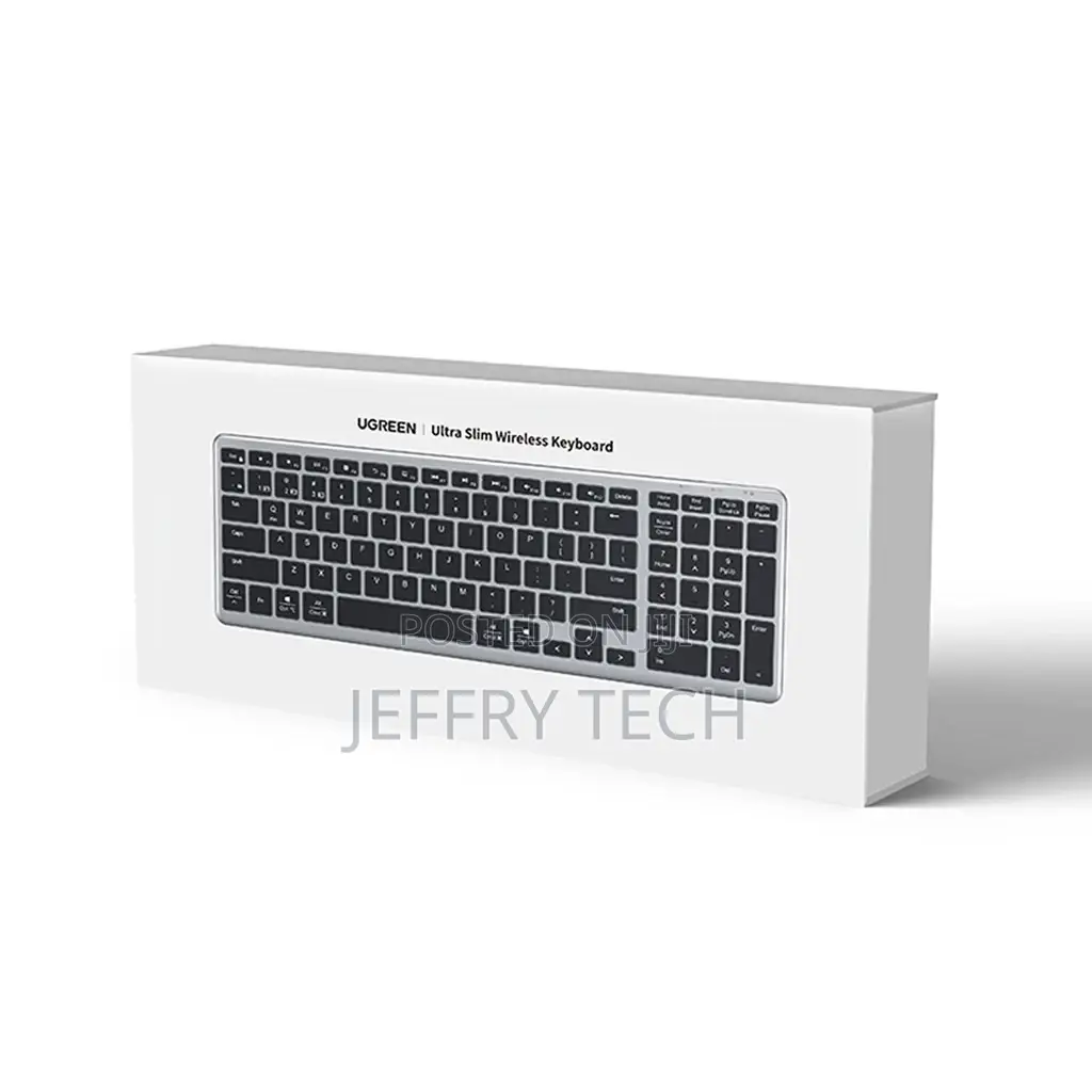 Ugreen KU005 (15258) Wireless Keyboard Black/Gray