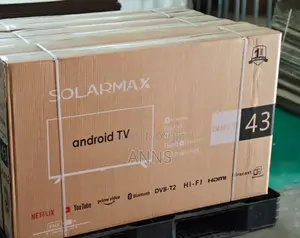 Solamax 43" Android Television- Smart Frameless