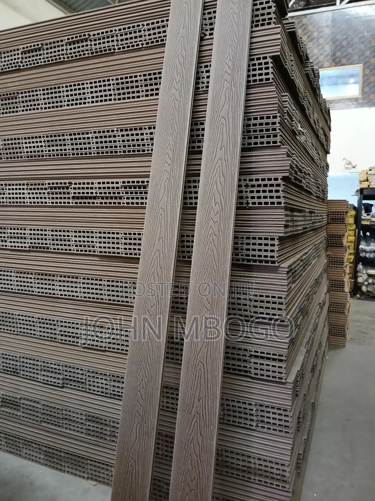 Double Sided WPC Decking Boards .