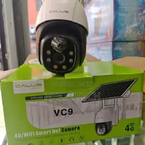 PTZ 360 Degree Pan, Tilt Rotating 4G Solar Powered CCTV