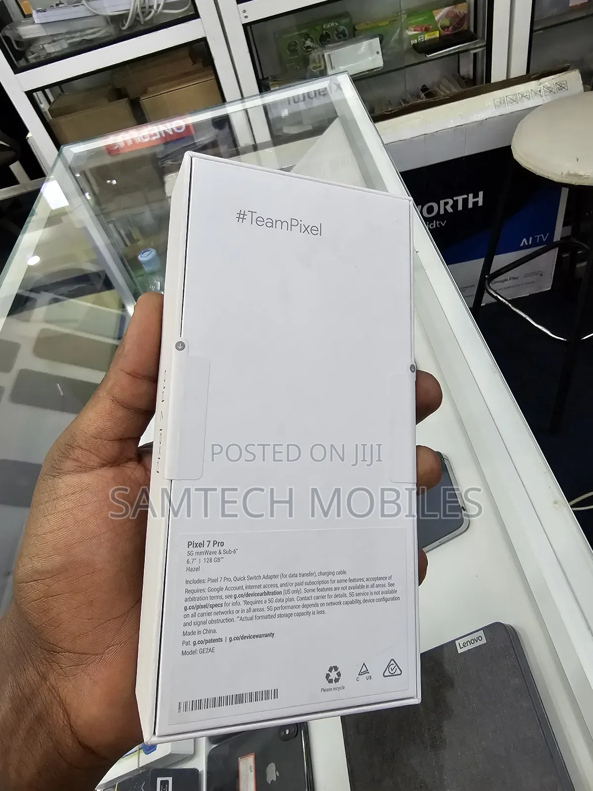 New Google Pixel 7 Pro 128 GB Black