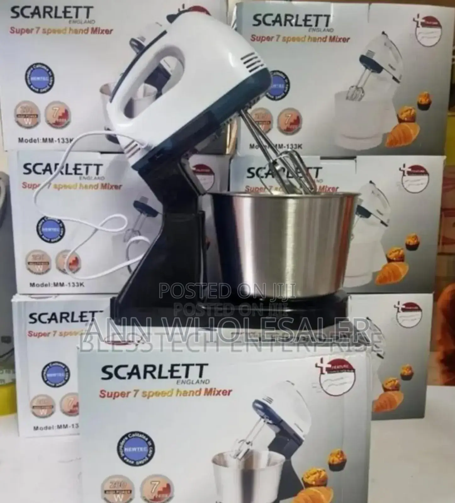 Hand Mixer With Bowl