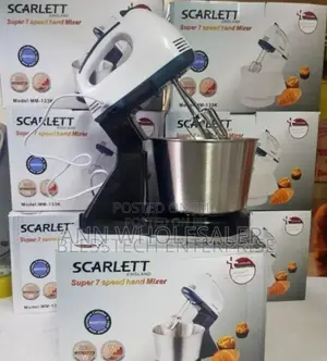 Hand Mixer With Bowl