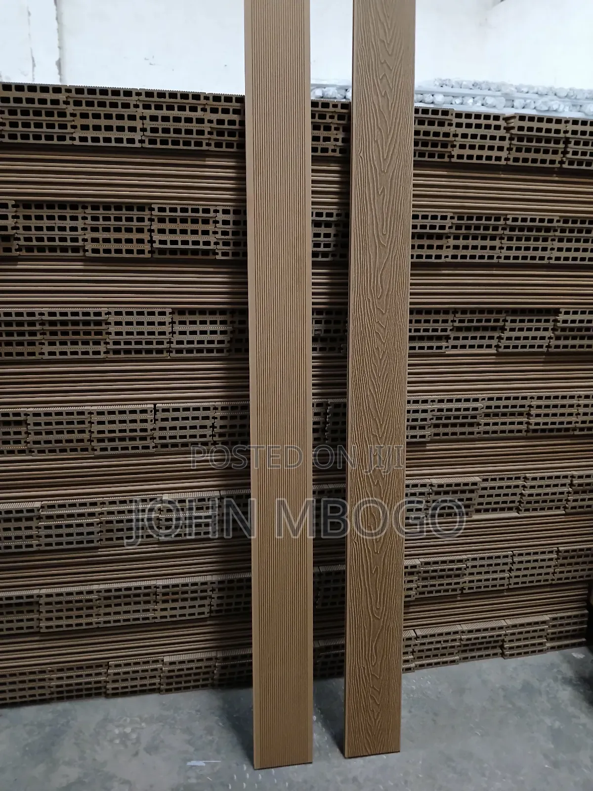 Solid WPC Decking Boards .