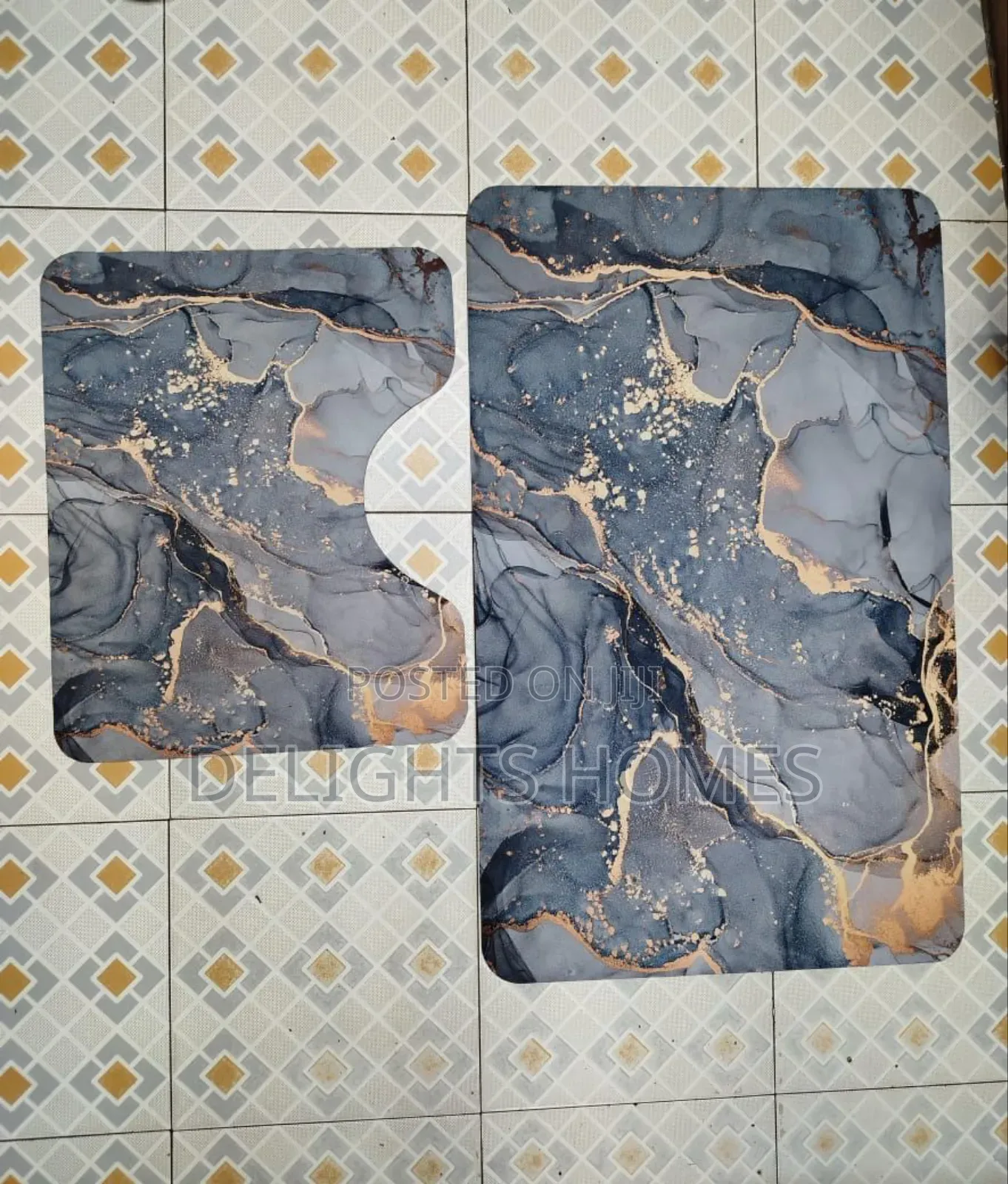 2pc Toilet Mat Sets -Sk