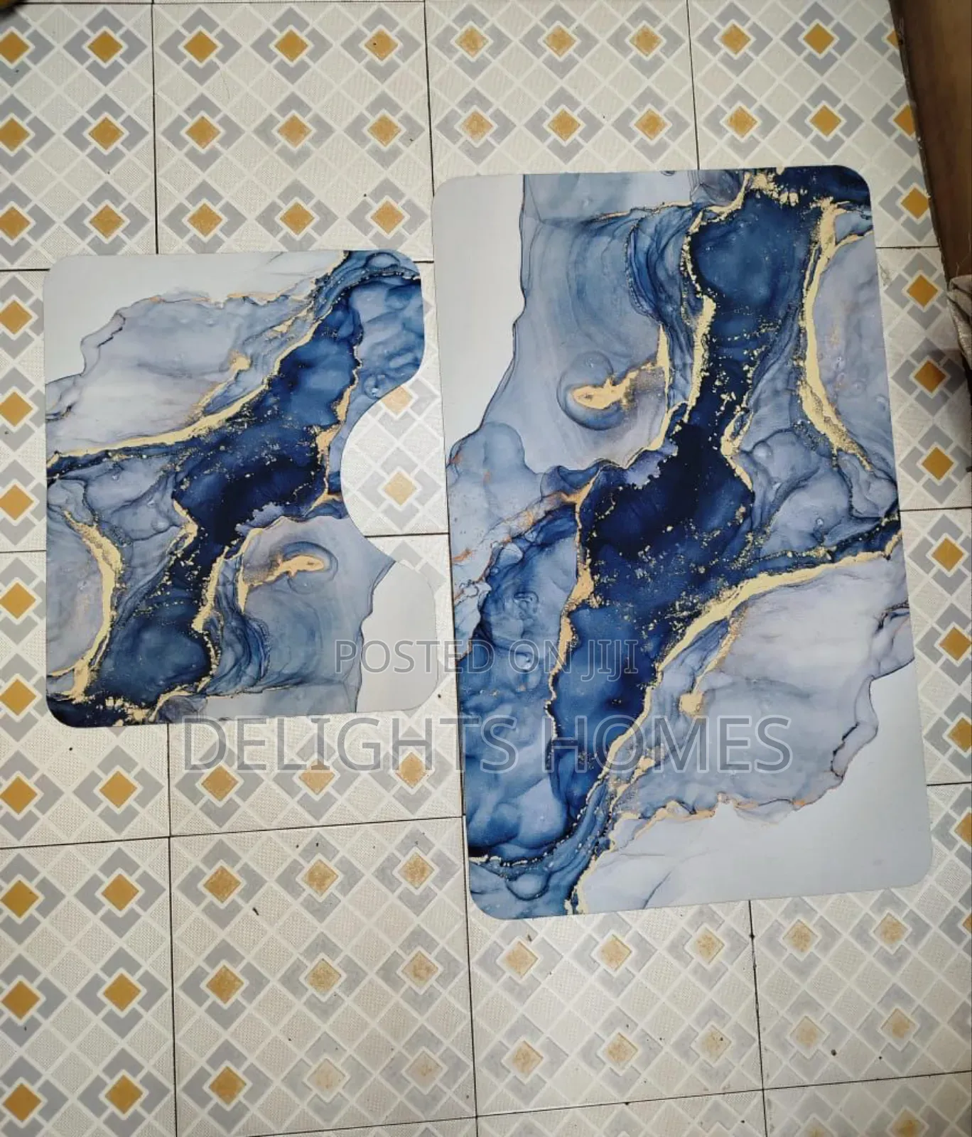 2pc Toilet Mat Sets -Sk