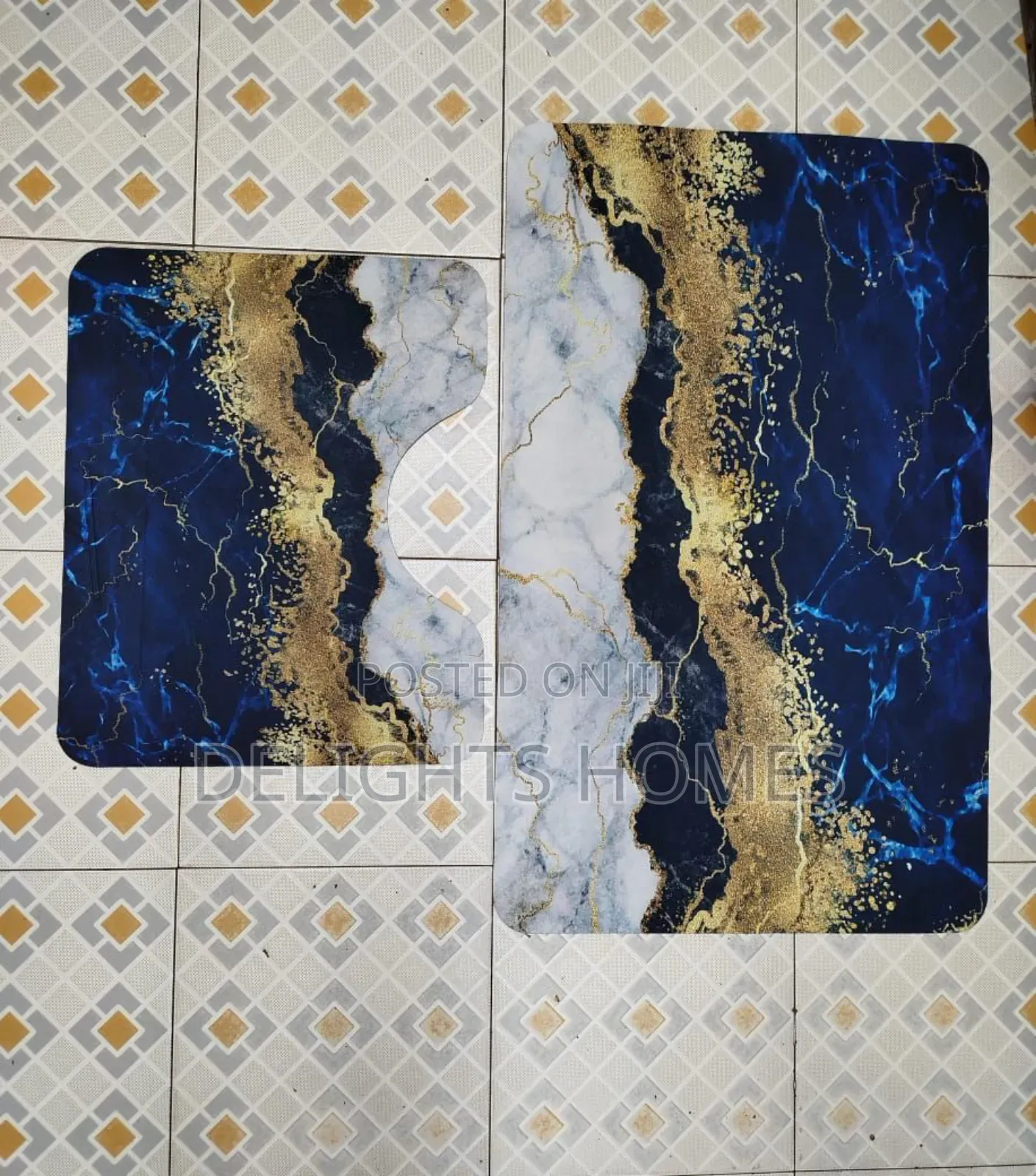2pc Toilet Mat Sets -Sk