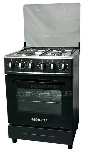 Black 60*60 Globalstar JET 3+1 With Electric Oven