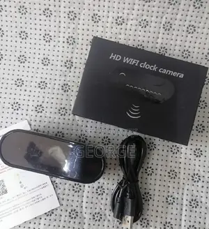 Hot-Top Spy Camera Hidden Clock Spy Camera With Audio