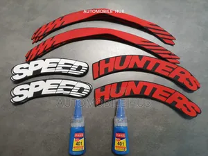 Speed Hunter Tyre Sticker - Car Tyre Stickers