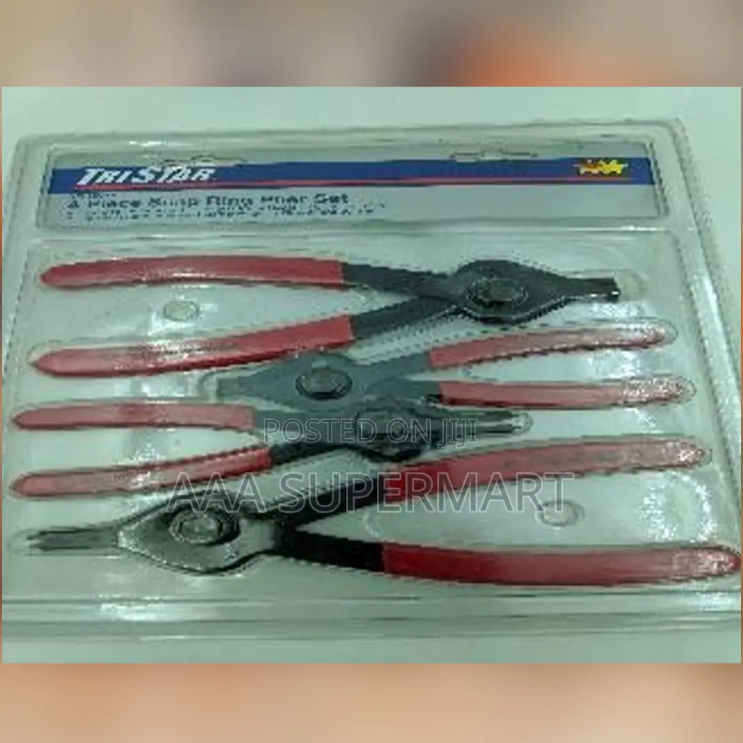 4 Piece Snap Ring Pliers Set